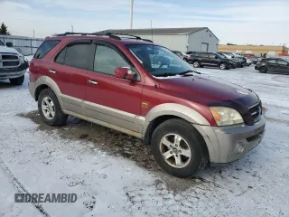 2004 Kia Sorento LX with VIN KNDJC733345262341, listed as a Copart auction lot 89216065 with 143,544 mi miles and Clean Title. Bid and sale history available at carsss.com. Image 4.