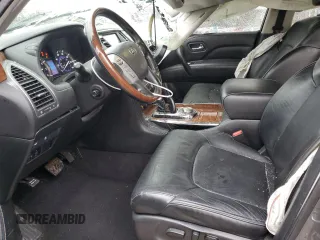 2019 Infiniti QX80 Luxe z VIN JN8AZ2NE9K9231878, wystawiony jako Copart lot #49319325 z przebiegiem 96 061 mil mil oraz Nie do naprawy. Historia ofert i sprzedaży dostępna na DreamBid. Obrazek 7.