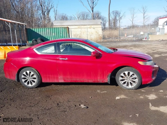 2014 Honda Accord Coupe EX with VIN 1HGCT1B78EA008211, listed as a IAAI auction lot 41445955 with 1 mi miles. Bid and sale history available at carsss.com. Image 13.