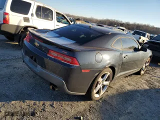 2014 Chevrolet Camaro LT with VIN 2G1FC1E37E9278460, listed as a Copart auction lot 46091955 with 88,048 mi miles and Salvage Title. Bid and sale history available at carsss.com. Image 3.