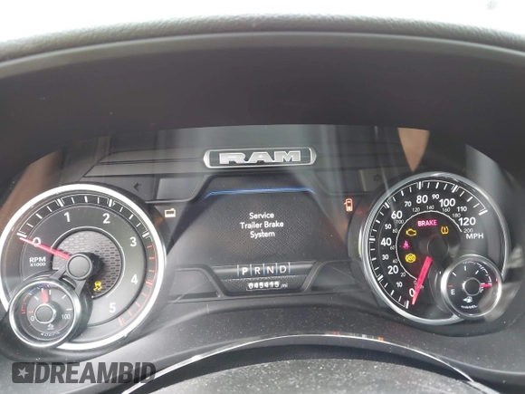 2022 Ram 2500 Big Horn with VIN 3C6UR5DLXNG149728, listed as a IAAI auction lot 41652824 with 45,415 mi miles and . Bid and sale history available at DreamBid. Image 7.