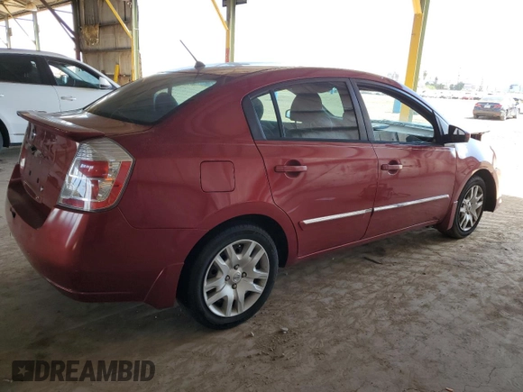 2012 Nissan Sentra S with VIN 3N1AB6AP2CL678871, listed as a Copart auction lot 53320255 with 132,698 mi miles and Salvage Title. Bid and sale history available at DreamBid. Image 3.