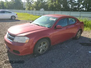 2012 Dodge Avenger SXT with VIN 1C3CDZCB9CN193022, listed as a Copart auction lot 65245525 with 265,522 mi miles and Salvage title. Bid and sale history available at DreamBid. Image 1.