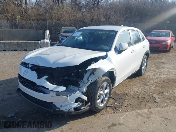 2024 Honda HR-V LX with VIN 3CZRZ2H36RM725419, listed as a IAAI auction lot 41770936 with 26,608 mi miles and . Bid and sale history available at DreamBid. Image 6.