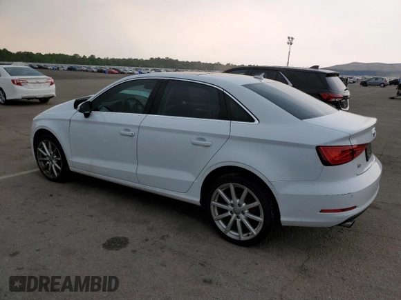 2015 Audi A3 2.0T Premium Plus with VIN WAUEFGFF0F1132085, listed as a Copart auction lot 54300513 with 71,028 mi miles. Bid and sale history available at carsss.com. Image 2.