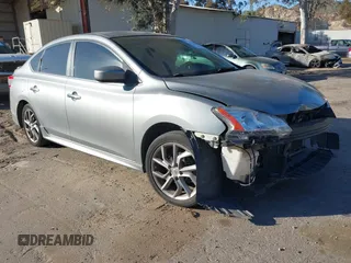 2013 Nissan Sentra SR with VIN 3N1AB7AP5DL666219, listed as a IAAI auction lot 41669972 with 205,718 mi miles and . Bid and sale history available at DreamBid. Image 1.