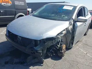 2015 Nissan Sentra S with VIN 3N1AB7APXFY282104, listed as a IAAI auction lot 42004565 with 136,077 mi miles. Bid and sale history available at carsss.com. Image 6.