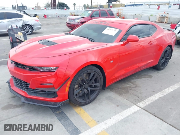 2023 Chevrolet Camaro LT1 with VIN 1G1FF1R71P0157599, listed as a IAAI auction lot 41765422 with 19,697 mi miles and . Bid and sale history available at carsss.com. Image 17.