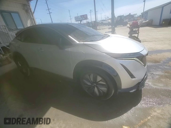 2023 Nissan ARIYA Venture+ with VIN JN1BF0AA7PM411402, listed as a Copart auction lot 51333325 with 19,439 mi miles and Salvage Title. Bid and sale history available at carsss.com. Image 12.