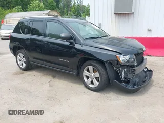 2017 Jeep Compass Sport SE with VIN 1C4NJCBA4HD148117, listed as a IAAI auction lot 42440046 with 124,891 mi miles and . Bid and sale history available at DreamBid. Image 1.