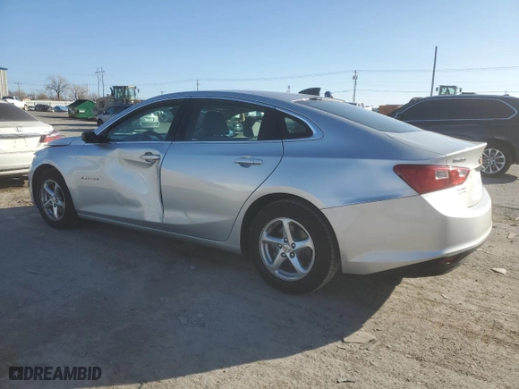 2017 Chevrolet Malibu LS with VIN 1G1ZC5ST9HF124093, listed as a Copart auction lot 85219534 with NaN miles and Salvage Title. Bid and sale history available at carsss.com. Image 2.