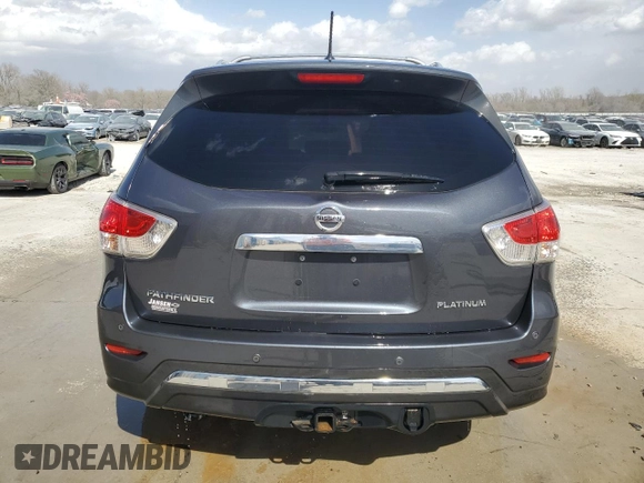 2013 Nissan Pathfinder SL with VIN 5N1AR2MN7DC683777, listed as a Copart auction lot 49413415 with 177,793 mi miles and Salvage Title. Bid and sale history available at DreamBid. Image 6.