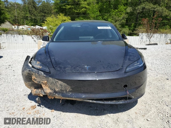 2024 Tesla Model 3 z VIN 5YJ3E1EA1RF834301, wystawiony jako Copart lot #53305255 z przebiegiem 11 096 mil mil oraz Szkody całkowita. Historia ofert i sprzedaży dostępna na DreamBid. Obrazek 5.