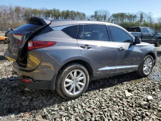 2019 Acura RDX with VIN 5J8TC2H34KL038509, listed as a Copart auction lot 49623315 with 23,648 mi miles and Salvage title. Bid and sale history available at DreamBid. Image 3.
