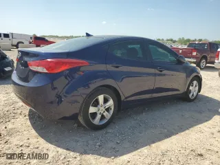 2013 Hyundai Elantra Limited PZEV with VIN 5NPDH4AE4DH431980, listed as a Copart auction lot 53617515 with 144,187 mi miles and Clean Title. Bid and sale history available at carsss.com. Image 3.