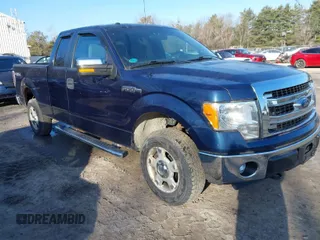 2013 Ford F-150 XL with VIN 1FTEX1EM4DFD51564, listed as a IAAI auction lot 41778412 with 192 mi miles. Bid and sale history available at carsss.com. Image 1.