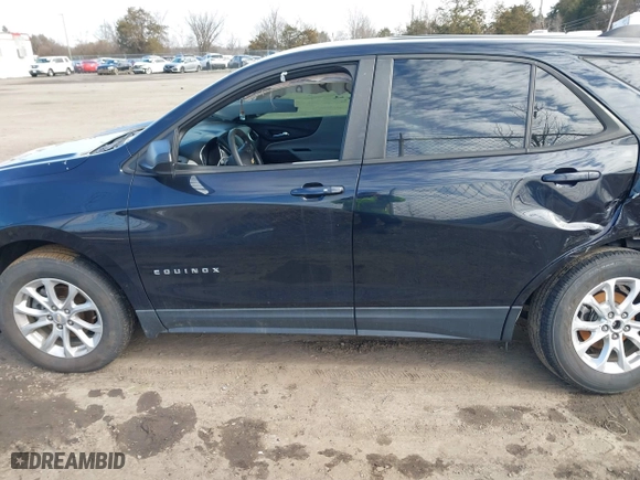 2020 Chevrolet Equinox LS with VIN 2GNAXSEV7L6115391, listed as a IAAI auction lot 41613087 with 57,648 mi miles. Bid and sale history available at carsss.com. Image 14.