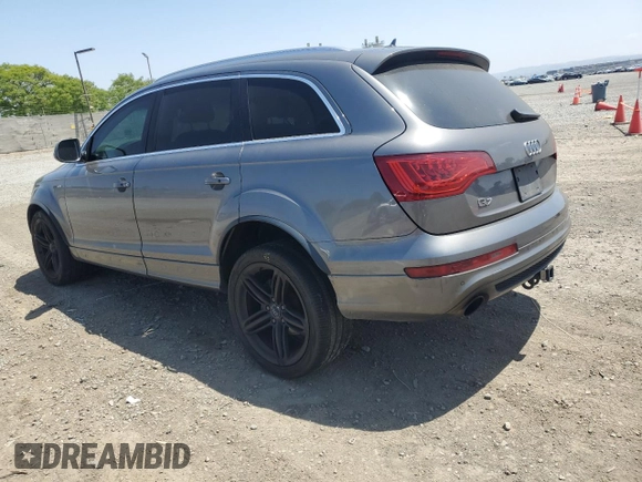 2011 Audi Q7 S line with VIN WA1DGAFE7BD007510, listed as a Copart auction lot 57494655 with 146,779 mi miles and Salvage title. Bid and sale history available at DreamBid. Image 2.