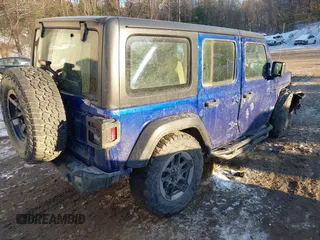 2018 Jeep Wrangler Unlimited Sport S с VIN 1C4HJXDG8JW179984, выставлен на аукционе IAAI как лот 41173628 с пробегом 103 136 миль миль и . История ставок и продаж доступна на DreamBid. Изображение 4.