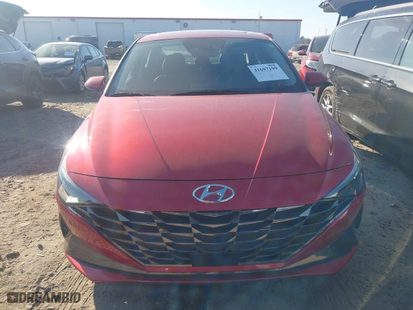 2023 Hyundai Elantra Limited with VIN 5NPLP4AG1PH119250, listed as a IAAI auction lot 41697199 with 16,588 mi miles. Bid and sale history available at carsss.com. Image 12.