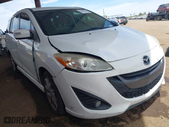 2013 Mazda 5 Touring with VIN JM1CW2CL0D0159894, listed as a IAAI auction lot 42386026 with 121,879 mi miles and . Bid and sale history available at DreamBid. Image 1.