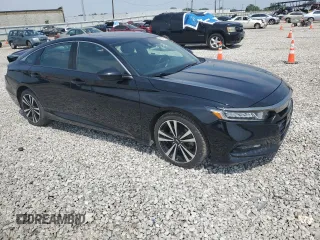 2019 Honda Accord Sport with VIN 1HGCV2F32KA008112, listed as a Copart auction lot 65229765 with 69,001 mi miles and Salvage title. Bid and sale history available at DreamBid. Image 4.