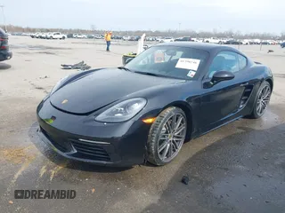 2024 Porsche 718 Cayman with VIN WP0AA2A89RK255443, listed as a IAAI auction lot 41390248 with 3,098 mi miles and . Bid and sale history available at DreamBid. Image 2.