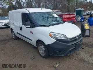 2018 Ram ProMaster City Cargo Van Tradesman with VIN ZFBERFAB7J6L67879, listed as a IAAI auction lot 41786319 with 216,967 mi miles. Bid and sale history available at carsss.com. Image 1.