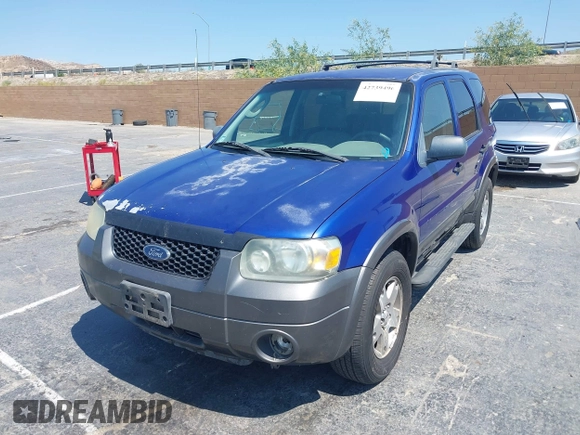 2005 Ford Escape XLT with VIN 1FMYU03155KB63374, listed as a IAAI auction lot 42739496 with 128,768 mi miles and . Bid and sale history available at DreamBid. Image 2.