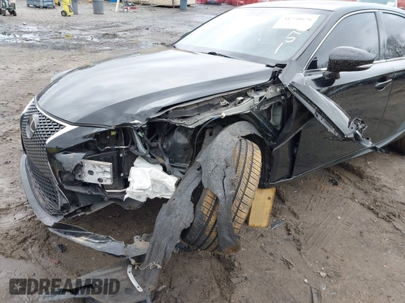 2015 Lexus IS 350 with VIN JTHBE1D20F5019251, listed as a IAAI auction lot 41250626 with 87,351 mi miles and . Bid and sale history available at DreamBid. Image 6.