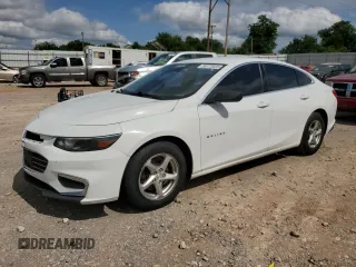 2016 Chevrolet Malibu LS z VIN 1G1ZB5ST7GF232469, wystawiony jako Copart lot #58772035 z przebiegiem 108 542 mil mil oraz Czysty tytuł • Clean title. Historia ofert i sprzedaży dostępna na DreamBid. Obrazek 1.