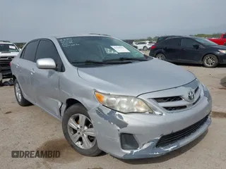 2011 Toyota Corolla L with VIN 2T1BU4EE3BC655772, listed as a IAAI auction lot 41948592 with 67,870 mi miles and . Bid and sale history available at DreamBid. Image 1.