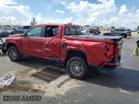 2024 Chevrolet Colorado 2WD LT с VIN 1GCPSCEKXR1112753, выставлен на аукционе Copart как лот 64271685 с пробегом 13 775 миль миль и Списание • Salvage title. История ставок и продаж доступна на DreamBid. Изображение 2.