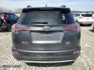 2016 Toyota RAV4 XLE with VIN 2T3RFREV6GW410094, listed as a Copart auction lot 50030555 with 111,610 mi miles and Salvage Title. Bid and sale history available at carsss.com. Image 6.