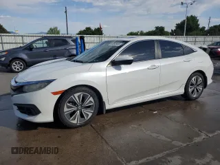 2016 Honda Civic EX-L with VIN 19XFC1F73GE020367, listed as a Copart auction lot 60352545 with Not provided miles and Salvage title. Bid and sale history available at DreamBid. Image 1.