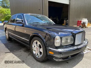 2002 Bentley Arnage with VIN SCBLC31E62CX08029, listed as a Copart auction lot 57389945 with 86,082 mi miles and Clean Title. Bid and sale history available at DreamBid. Image 1.