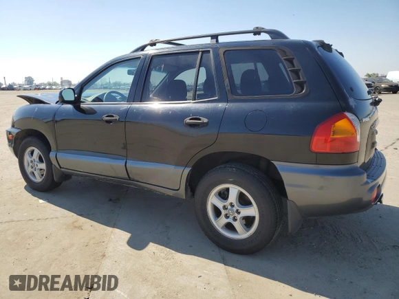 2001 Hyundai Santa Fe GLS with VIN KM8SC83D71U123474, listed as a Copart auction lot 50665145 with 84,155 mi miles and Salvage Title. Bid and sale history available at carsss.com. Image 2.
