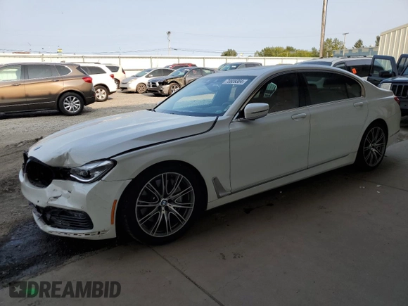 2018 BMW 7 Series ALPINA B7 xDrive with VIN WBA7F2C57JG424443, listed as a Copart auction lot 70809304 with 86,182 mi miles and Non Repairable. Bid and sale history available at carsss.com. Image 1.