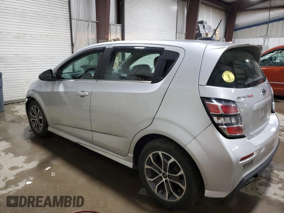 2018 Chevrolet Sonic LT with VIN 1G1JD6SB6J4114517, listed as a Copart auction lot 44530315 with Not provided miles and Salvage title. Bid and sale history available at DreamBid. Image 2.