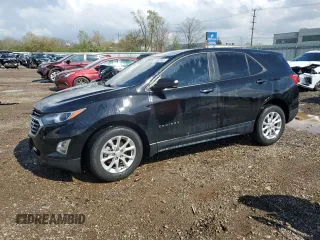 2021 Chevrolet Equinox LS z VIN 2GNAXHEV2M6103976, wystawiony jako Copart lot #55087955 z przebiegiem 78 182 mil mil oraz Szkoda całkowita • Salvage title. Historia ofert i sprzedaży dostępna na DreamBid. Obrazek 1.