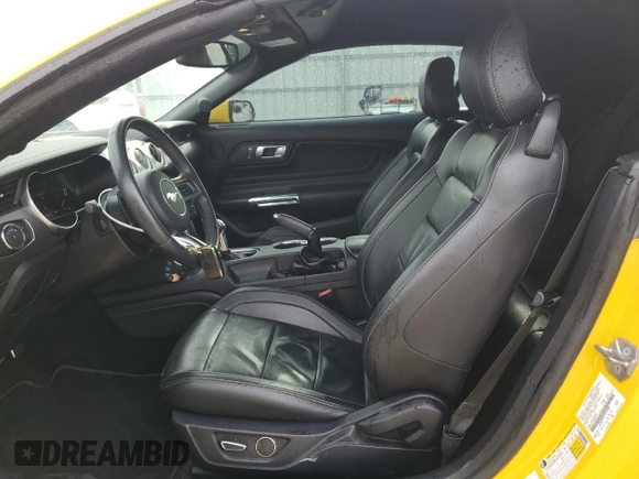 2018 Ford Mustang EcoBoost Premium with VIN 1FATP8UH2J5155828, listed as a Copart auction lot 48230705 with 63,592 mi miles and Salvage Title. Bid and sale history available at carsss.com. Image 7.