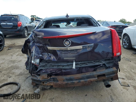 2009 Cadillac CTS AWD w/1SA with VIN 1G6DG577690160882, listed as a Copart auction lot 76880114 with 0 mi miles and Salvage Title. Bid and sale history available at carsss.com. Image 6.