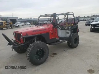 1997 Jeep Wrangler Sport with VIN 1J4FY19S8VP529153, listed as a Copart auction lot 45720935 with 0 mi miles and Salvage Title. Bid and sale history available at carsss.com. Image 1.
