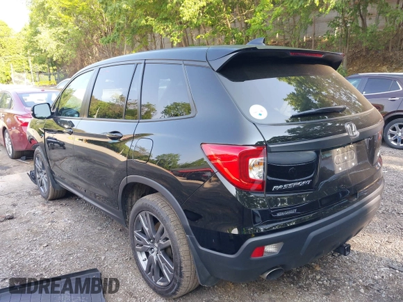 2021 Honda Passport EX-L с VIN 5FNYF8H57MB022083, выставлен на аукционе IAAI как лот 42399294 с пробегом 61 014 миль миль и . История ставок и продаж доступна на DreamBid. Изображение 3.