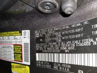 2015 Toyota Sienna LE AAS with VIN 5TDKK3DC6FS652281, listed as a IAAI auction lot 41891750 with 150,162 mi miles. Bid and sale history available at carsss.com. Image 9.