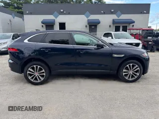 2020 Jaguar F-Pace 25t Premium with VIN SADCJ2FX8LA619250, listed as a Copart auction lot 62612285 with 44,773 mi miles and Salvage title. Bid and sale history available at DreamBid. Image 13.
