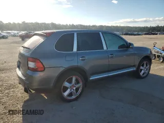 2005 Porsche Cayenne S with VIN WP1AB29P85LA61837, listed as a Copart auction lot 75708194 with 0 mi miles and Salvage Title. Bid and sale history available at carsss.com. Image 3.