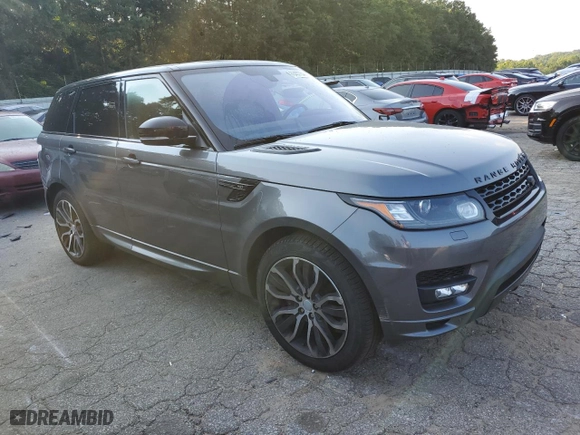 2016 Land Rover Range Rover Sport V6 HSE with VIN SALWS2VF6GA552337, listed as a Copart auction lot 68249014 with NaN miles and Salvage Title. Bid and sale history available at carsss.com. Image 4.