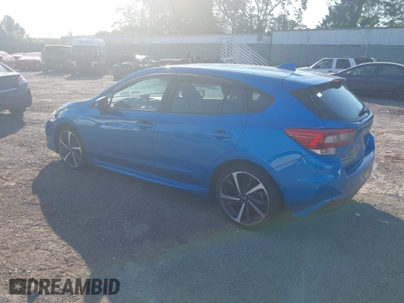 2020 Subaru Impreza Special Sports with VIN 4S3GTAM69L3719891, listed as a IAAI auction lot 42573525 with 148,704 mi miles and . Bid and sale history available at DreamBid. Image 3.