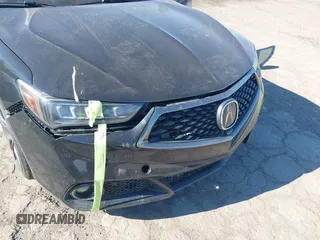 2018 Acura TLX w/Advance Pkg with VIN 19UUB3F85JA801000, listed as a IAAI auction lot 41665274 with 81,627 mi miles. Bid and sale history available at carsss.com. Image 6.